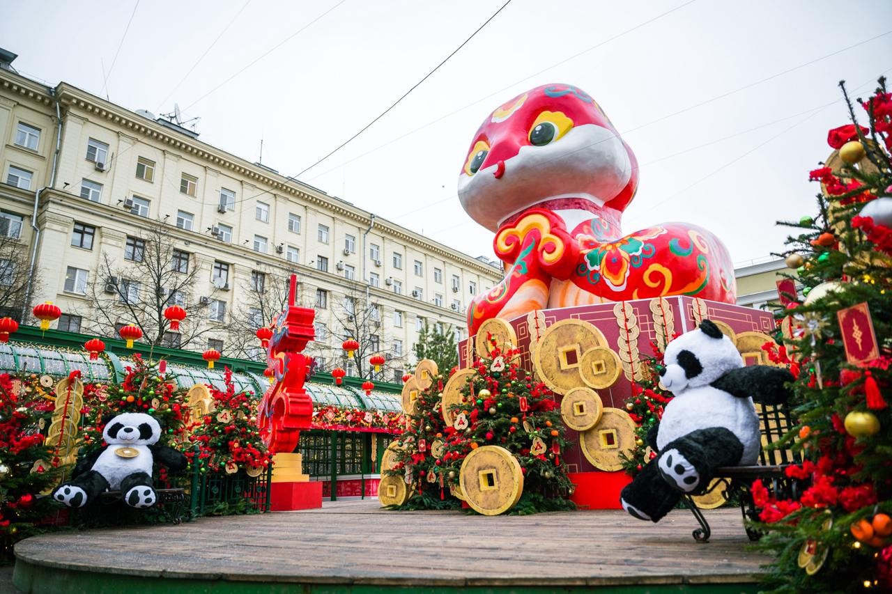 莫斯科盛大准备2026中国新年庆祝活动